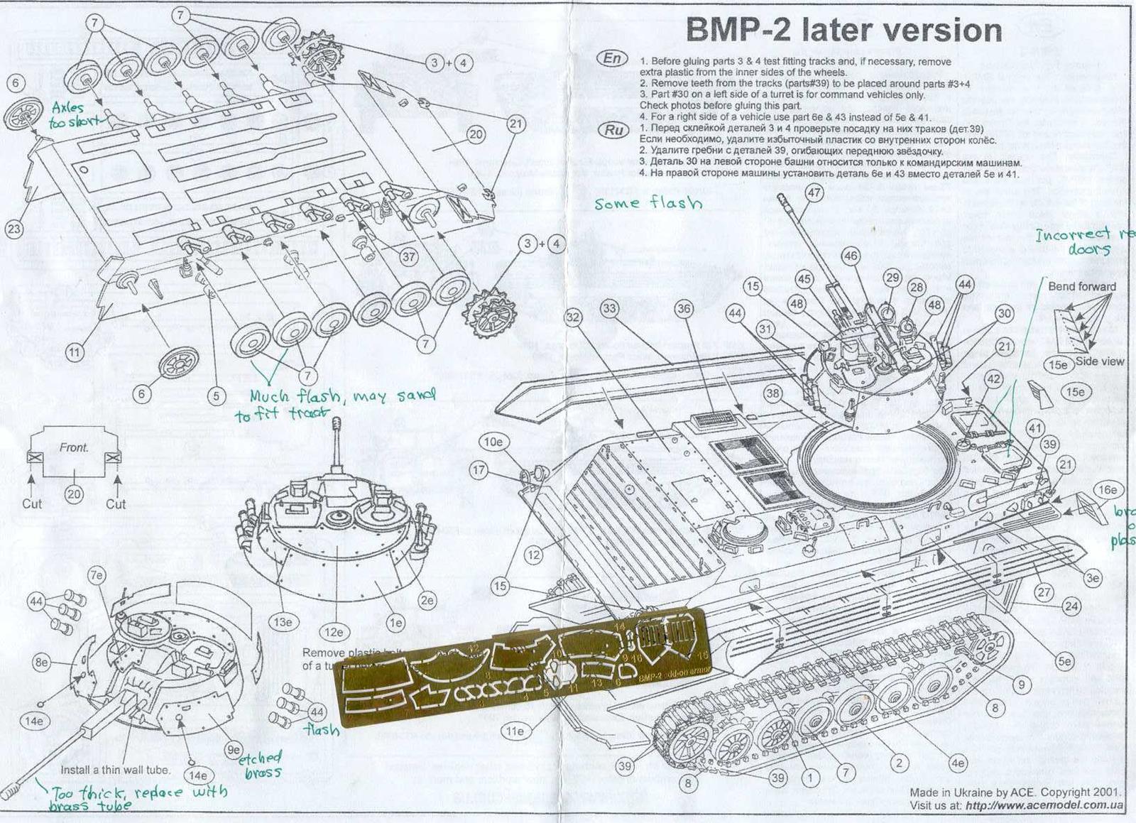 ACE BMP-1 vs BMP-2
